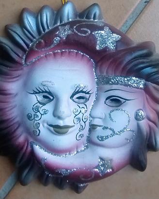 maschera in ceramica 