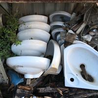 Lavabo lavandino angolare