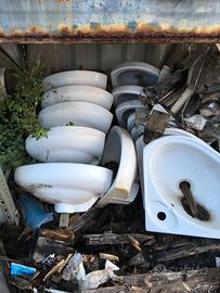 Lavabo lavandino angolare