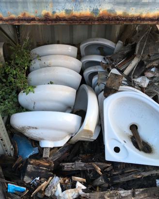 Lavabo lavandino angolare