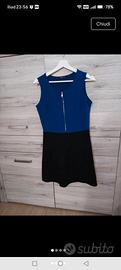 Abiito donna tg. M blu e nero 