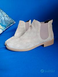 stivaletti scamosciati donna taglia 38