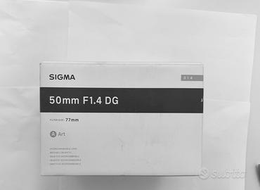 Sigma 50mm f/1.4 DG HSM ART - Sony A