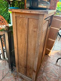 Scarpiera in legno