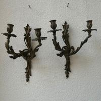 Coppia di Applique in Bronzo