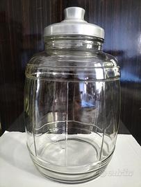 barattolo  in vetro vintage anni 70