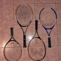 racchette tennis adulto e bambino