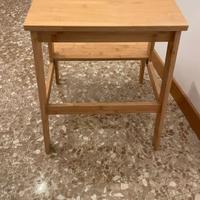 Scaletta/sgabello, faggio, 50 cm