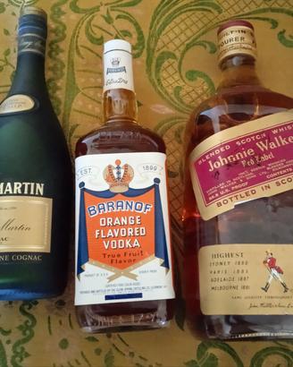 Lotto liquori vintage 