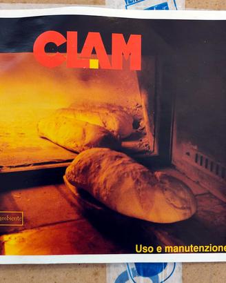 CLAM forno pizza a Legna IMBALLATO