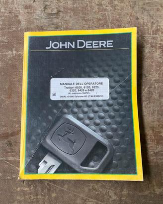 Manuale uso e manutenzione John Deere