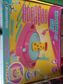 gioco fabbrica argilla e tiro bersaglio tipo nerf