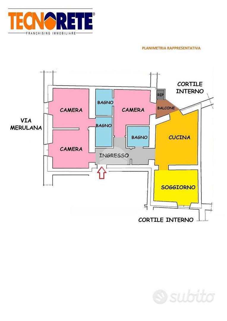 4 LOCALI A ROMA - Vista 3