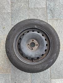 Gomme invernali con cerchio in ferro 185/65 r15