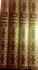 Sacra Bibbia illustrata Gustavo Dorè 4 tomi 35x25