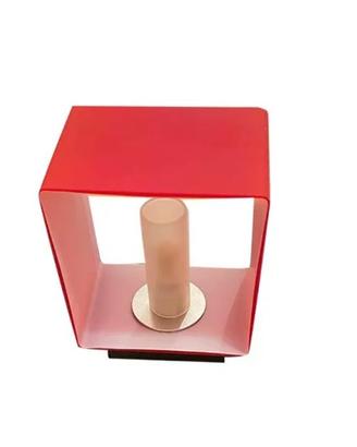 Lampada da parete Panzeri Domino rossa