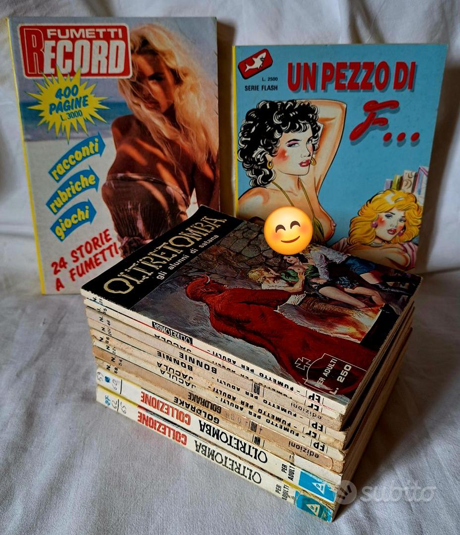 Fumetti erotici lotto di 12 albi Tascabili e Gig - Collezionismo In vendita  a Palermo