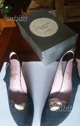 Sandali chiusi christian dior