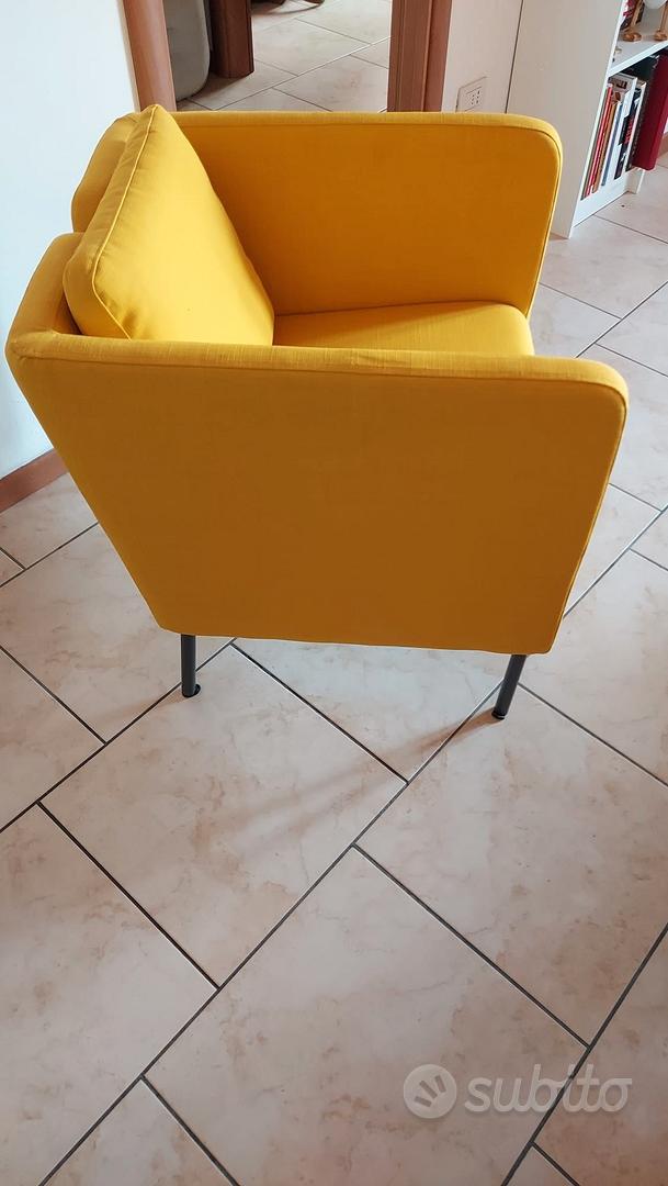 EKERÖ poltrona, Skiftebo giallo - IKEA Svizzera