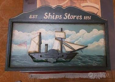 Quadro pub dipinto a mano su tavola