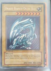 Card rarissima di Yu-Gi-Oh Drago bianco occhi blu