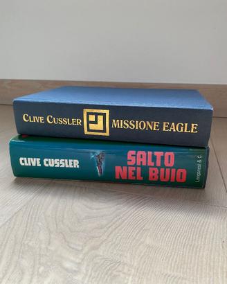 Set 2 romanzi di Clive Cussler,  serie Dirk Pitt.