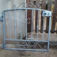 cancelletto in ferro battuto zincato