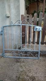 cancelletto in ferro battuto zincato