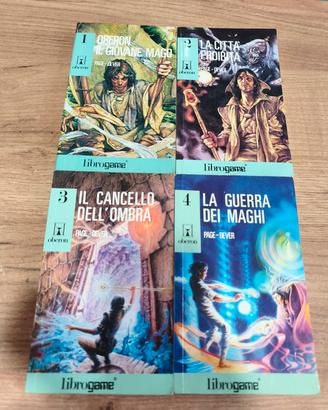 librogame serie completa Oberon