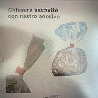 Sigillatore in ferro chiusura sacchetti nastro
