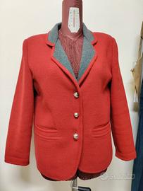 Blazer rosso donna