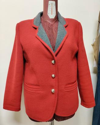 Blazer rosso donna
