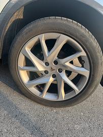 Cerchi in lega cupra + gomme estive