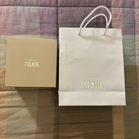 Scatola e shopper Alviero Martini Prima Classe