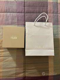 Scatola e shopper Alviero Martini Prima Classe