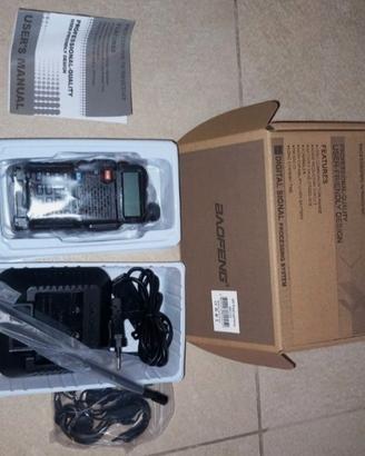 5 radio ricetrasmittenti portatili VHF/UHF