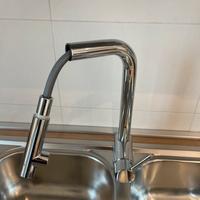 Lavello doppia vasca con miscelatore/doccetta