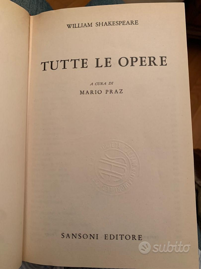 Shakespeare “Tutte le opere” - Libri e Riviste In vendita a Rimini
