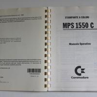 COMMODORE MANUALE STAMPANTE MPS 1550 C - RETROCOM