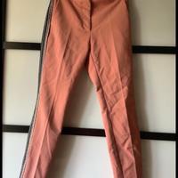 Pantaloni ZARA rosa cipria