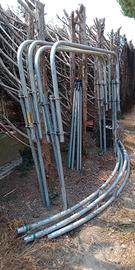 struttura tappeto elastico professionale 5 mt