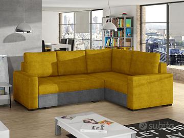 DIVANO LETTO ANGOLARE CON BOX DI GRANDE QUALITA'!