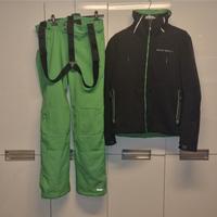 completo tuta sci west scout  tg 50