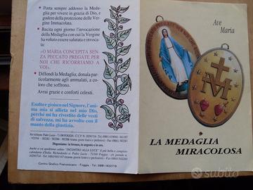 PIEGHVOLE SANTINO DELLA MEDAGLIA MIRACOLOSA -