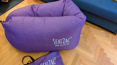 poltrona puffo gonfiabile