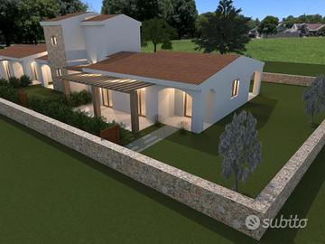 In Costruzione / Villetta caposchiera con cantina