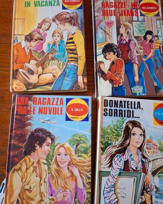 lotto libri vintage ragazzi malipiero editore(anni