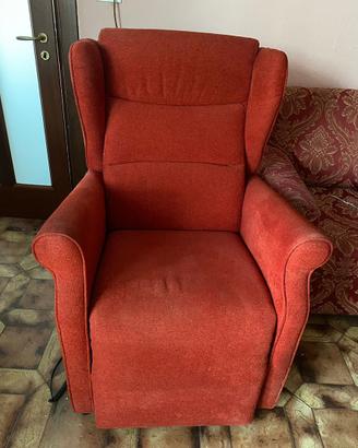 Poltrona relax con 3 motori