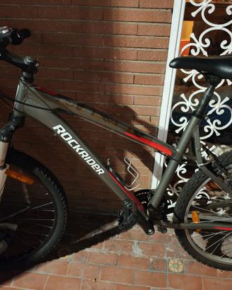 mountain bike: ROCKRIDER bike hardtail in allumini