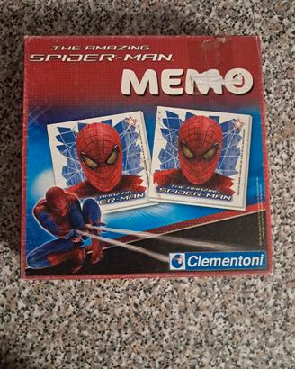 Gioco Memo spiderman (prezzo trattabile)